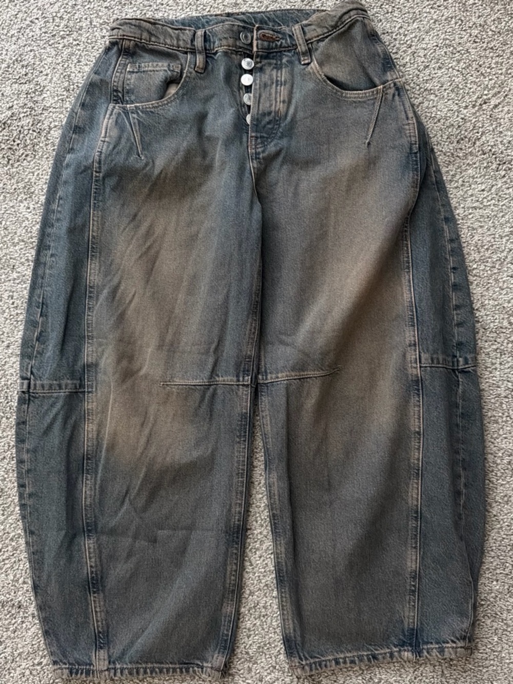 Women’s Free People We the Free Barrel Denim